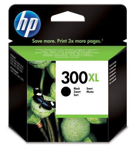 HP Cartucho de tinta original 300XL de alta capacidad negro 0883585763429 | P/N: CC641EE | Ref. Artículo: 49878