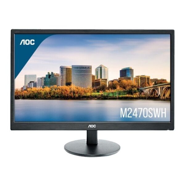 Monitor AOC M2470SWH 23.6"/ Full HD/ Multimedia/ Negro 4038986144995 M2470SWH AOC-M M2470SWH