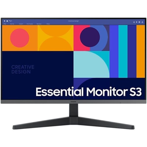 Monitor Profesional Samsung Essential Monitor S3 S27C330GAU/ 27"/ Full HD/ Negro 8806095057378 LS27C330GAUXEN SAM-M S27C330GAU