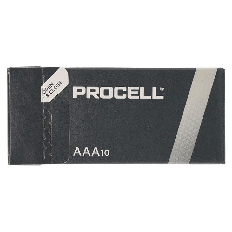 Pack de 10 Pilas AAA L03 Duracell PROCELL ID2400IPX10/ 1.5V/ Alcalinas 5000394123595 ID2400IPX10 DRC-PILA ID2400IPX10