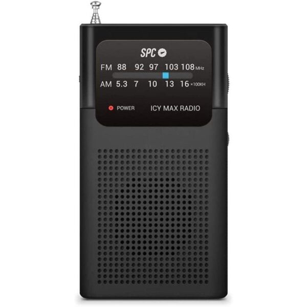 Radio Portátil SPC ICY Max/ Negra 8436542858762 4588N SPC-RADIO ICY MAX