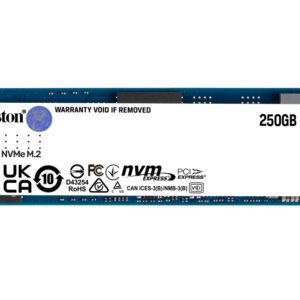 SSD KINGSTON NV2 250GB M2 NVME 0740617329889 SNV2S/250G