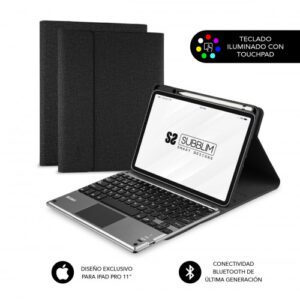SUBBLIM Funda con Teclado Retroiluminado KEYTAB Pro BL BT Touchpad Ipad Pro 11 2020 Black 8436586741426 | P/N: SUB-KT4-BTPI50 | Ref. Artículo: 1340687