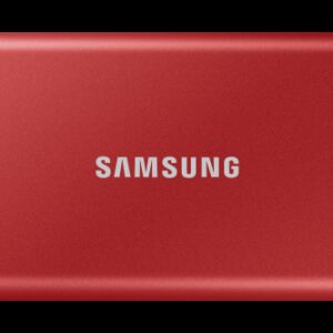 Samsung Portable SSD T7 1000 GB Rojo 8806090312458 | P/N: MU-PC1T0R/WW | Ref. Artículo: 1338124