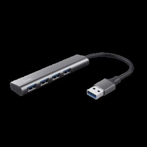 TRUST HALYX 4-PORT USB HUB 8713439249477 | P/N: 24947 | Ref. Artículo: 1373402