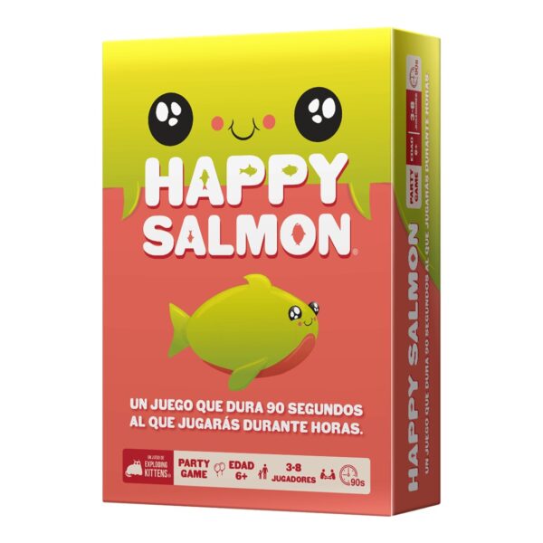 0810083043968 | P/N: EKISALM01ES | Cod. Artículo: MGS0000012643 Juego de mesa happy salmon pegi 6