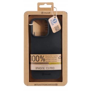 3663111157628 | P/N: MCCRS0163 | Cod. Artículo: DSP0000023429 Funda muvit recycletek para apple iphone 13 pro negra