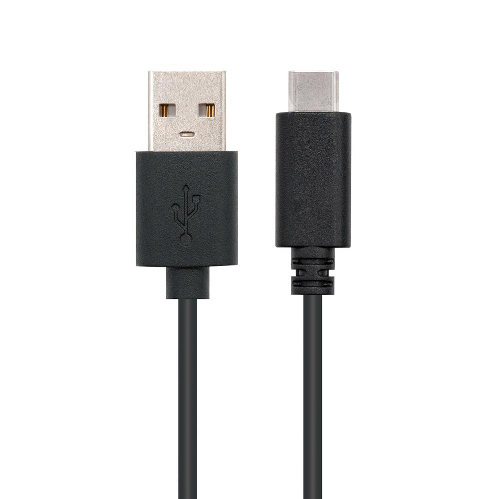 8433281007710-PN-10.01.2101-Cod.-Articulo-MGS0000020525-Cable-usb-2.0-3a-tipo-usb-c-m-a-m-negro-1.0m-nanocable-1