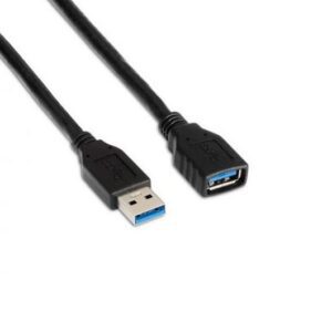 8436574700404 CABLE EXTENSOR USB(A) 3.0 A USB(A) 3.0 AISENS 1M NEGRO A105-0041 A0022144 Aisens Cables A105-0041