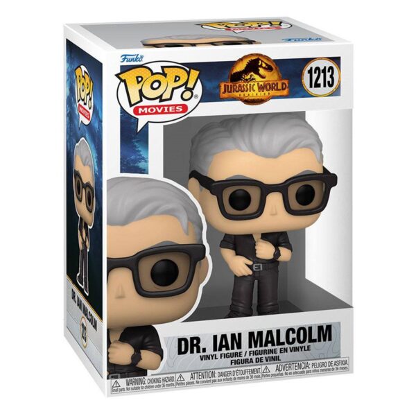 Funko pop cine jurassic park jurassic world dr. ian malcolm 62224 - Imagen 3