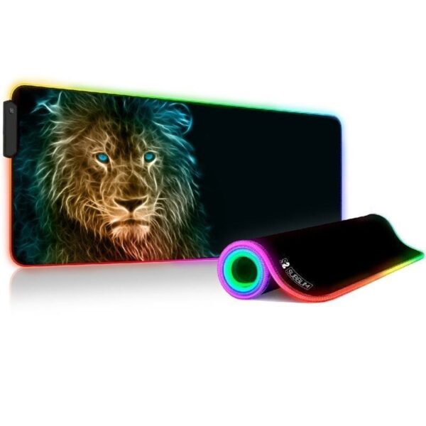 Alfombrilla Subblim SUBMP-02RGB10 LED RGB Lion XL/ 800 x 300 x 4 mm 8436586742218 SUBMP-02RGB10 SUB-ALF LED RGB LION XL