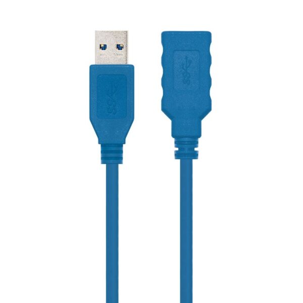 Cable Alargador USB 3.0 Nanocable 10.01.0902-BL/ USB Macho - USB Hembra/ 2m/ Azul 8433281004726 10.01.0902-BL NAN-CAB 10.01.0902-BL