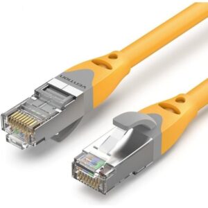 Cable de Red RJ45 SFTP Vention IBHYJ Cat.6A/ 5m/ Amarillo 6922794742321 IBHYJ VEN-CAB IBHYJ