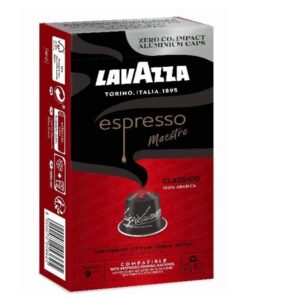 Cápsula Lavazza Espresso Maestro Clásico para cafeteras Nespresso/ Caja de 10 8000070053625 08665 LAV-CAFE ESP MAES CLAS 10C