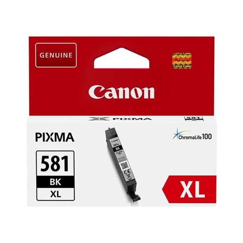 Cartucho de Tinta Original Canon CLI-581BKXL Alta Capacidad/ Negro 4549292086997 2052C001 CAN-CLI-581BKXL