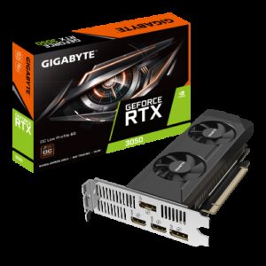 Gigabyte GeForce RTX 3050 OC Low Profile 6G NVIDIA 6 GB GDDR6 4719331354268 | P/N: GV-N3050OC-6GL G10 | Ref. Artículo: 1376456