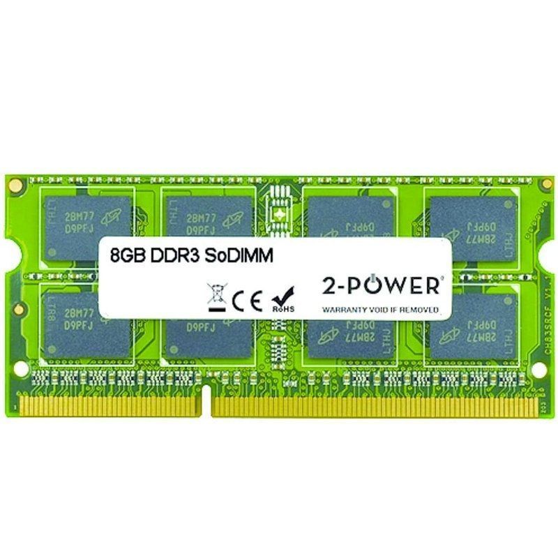 Memoria RAM 2-Power MultiSpeed 8GB/ DDR3L/ 1066/ 1333/ 1600MHz/ 1.35V/ CL7/9/11/ SODIMM 5055190148969 MEM0803A 2PW-8GB MEM0803A