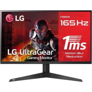 Monitor Gaming LG UltraGear 24GQ50F-B 23.8"/ Full HD/ 1ms/ 165Hz/ VA/ Negro 8806091646477 24GQ50F-B LG-M 24GQ50F-B