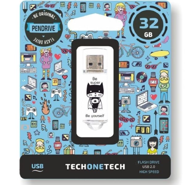 Pendrive 32GB Tech One Tech Be Super USB 2.0 8436546593249 TEC4018-32 TOT-BE SUPER 32GB