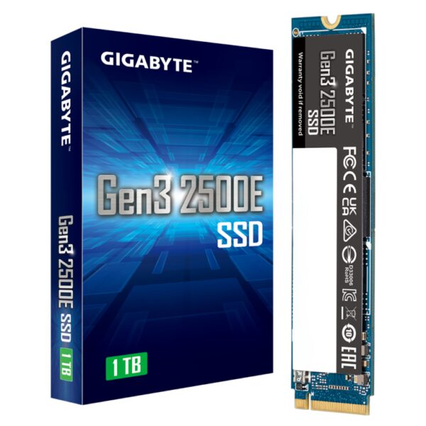 SSD GIGABYTE G325E1TB M2 GEN3 NVME 1.3 1TB 4719331844387 G325E1TB G10