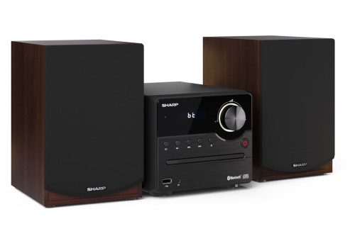 Sharp XL-B512(BR) sistema de audio para el hogar Microcadena de música para uso doméstico 45 W Marrón 4974019160467 | P/N: XL-B512(BR) | Ref. Artículo: 1342700