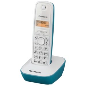 Teléfono Inalámbrico Panasonic KX-TG1611/ Blanco/ Azul 5025232626939 KX-TG1611GC PAN-TEL KX-TG1611GC