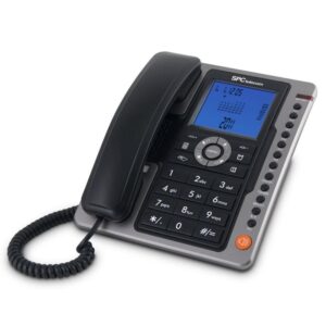 Teléfono SPC Telecom 3604/ Negro 8436008709157 3604N SPC-TELF 3604