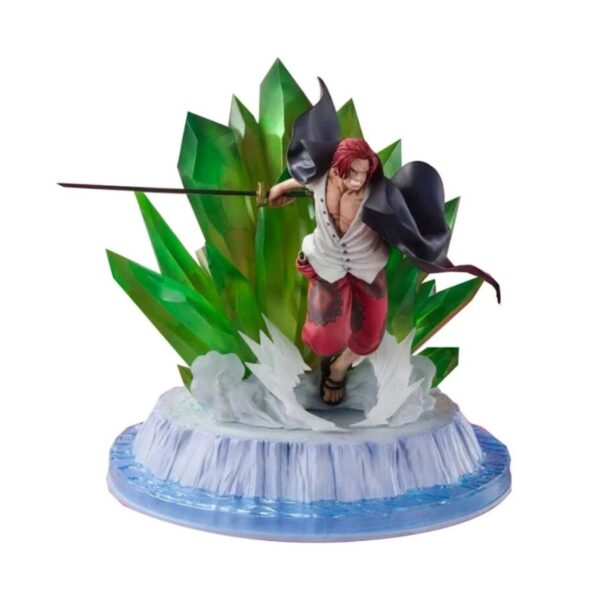 Figura tamashii nations figuarts zero one piece extra battle red shanks & uta - Imagen 2