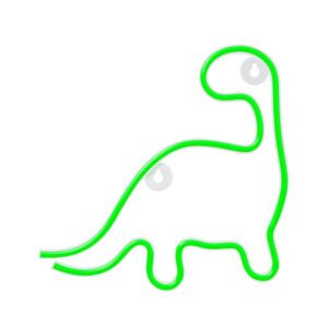 5900495064097 | P/N: RTV100298 | Cod. Artículo: DSP0000024239 Lampara forever neon led dinosaur green
