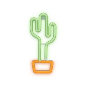 5900495949370 | P/N: RTV100211 | Cod. Artículo: DSP0000024224 Lampara forever neon led cactus orange green