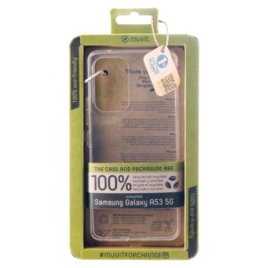 8426801166929 | P/N: MCCRS0268 | Cod. Artículo: DSP0000023503 Funda muvit recycletek para samsung galaxy a53 5g transparente