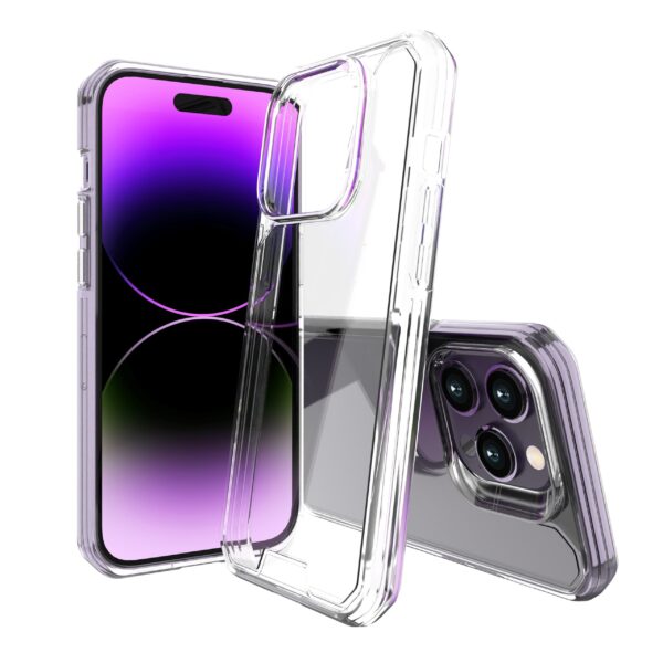 Funda muvit shockproof 2m para apple iphone 14 pro transparente - Imagen 2