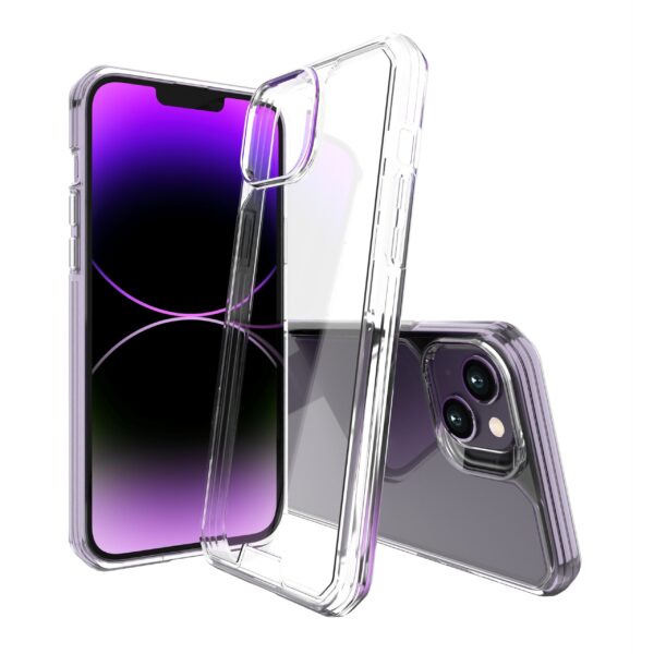 Funda muvit shockproof 2m para apple iphone 14 plus transparente - Imagen 2