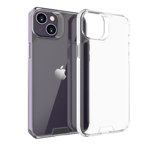 Funda muvit shockproof 2m para apple iphone 14 plus transparente - Imagen 5