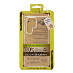 8426801169586 | P/N: MCCRS0388 | Cod. Artículo: DSP0000023506 Funda muvit recycletek para samsung galaxy s23 ultra 5g transparente