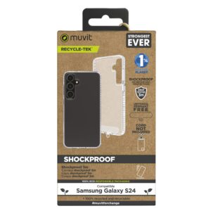 8426801173002 | P/N: MCSPS0031 | Cod. Artículo: DSP0000023515 Funda muvit shockproof 3m para samsung galaxy s24 transparente