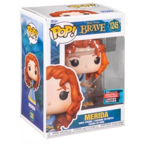 Funko pop disney brave merida con vestido exclusivo 65245 - Imagen 3