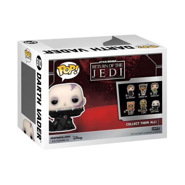 Funko pop star wars retorno del jedi 40 aniversario darth vader desenmascarado 70750 - Imagen 3