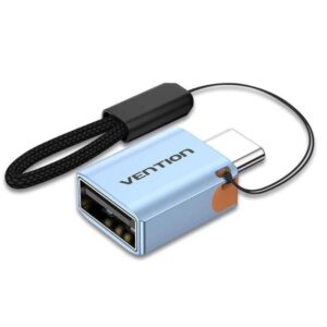 Adaptador OTG USB 3.1 Vention CUBH0/ USB Tipo-C Macho - USB Hembra/ Azul 6922794779976 CUBH0 VEN-ADP CUBH0
