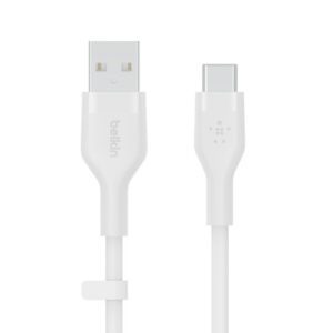 Belkin BOOST↑CHARGE Flex cable USB 1 m USB 2.0 USB A USB C Blanco 0745883832149 | P/N: CAB008BT1MWH | Ref. Artículo: 1367361