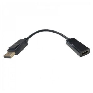 Cable Conversor 3GO ADPHDMI/ DisplayPort Macho - HDMI Hembra/ 15cm/ Negro 8436531550059 ADPHDMI 3GO-ADP ADPHDMI