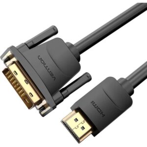 Cable Conversor Vention ABFBG/ DVI-D Macho - HDMI Macho/ 1.5m/ Negro 6922794732810 ABFBG VEN-CAB ABFBG