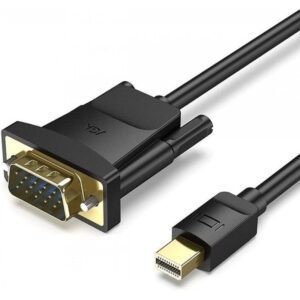 Cable Conversor Vention HFDBG/ Mini DisplayPort Macho - VGA Hembra/ 1.5m/ Negro 6922794759633 HFDBG VEN-CAB HFDBG