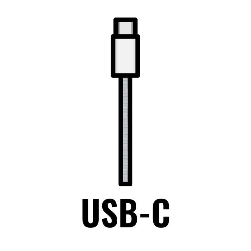 Cable de Carga Apple USB de conector USB Tipo-C a USB Tipo-C/ 1m/ Trenzado 194253494850 MQKJ3ZM/A APL-CAB MQKJ3ZM/A