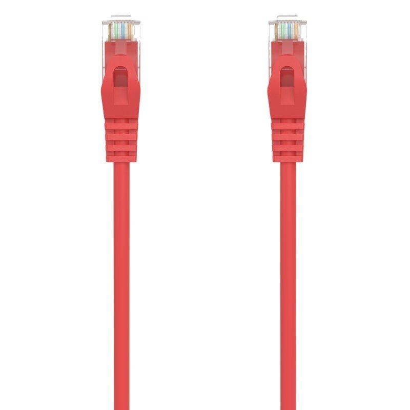 Cable de Red RJ45 AWG24 UTP Aisens A145-0556 Cat.6A/ LSZH/ 25cm/ Rojo 8436574706680 A145-0556 AIS-CAB A145 0556