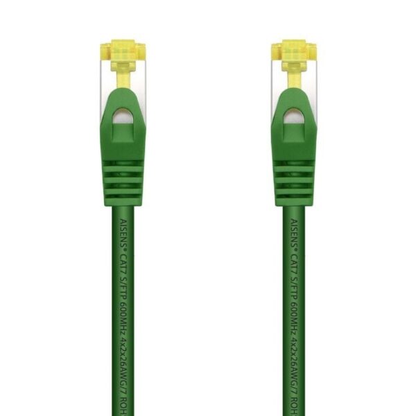 Cable de Red RJ45 SFTP Aisens A146-0480 Cat.7/ 25cm/ Verde 8436574705317 A146-0480 AIS-CAB A146-0480