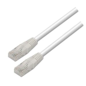 Cable de Red RJ45 UTP Aisens A133-0196 Cat.5e/ 50cm/ Blanco 8436574701951 A133-0196 AIS-CAB A133-0196