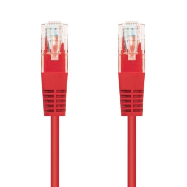 Cable de Red RJ45 UTP Nanocable 10.20.0400-L25-R Cat.6/ 25cm/ Rojo 8433281011007 10.20.0400-L25-R NAN-CAB 10 20 0400-L25-R