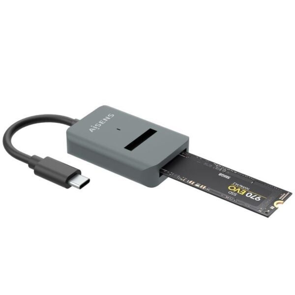 Dock USB Tipo-C para SSD M2 SATA/NVMe NGFF Aisens ASUC-M2D012-GR/ Gris 8436574708318 ASUC-M2D012-GR AIS-DOCK M2 ASUC-M2D012-GR