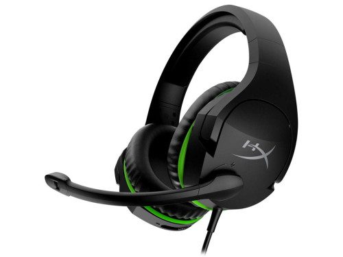 HP CloudX Stinger - Gaming Headset (Black-Green) - Xbox Auriculares Alámbrico Diadema Juego Negro